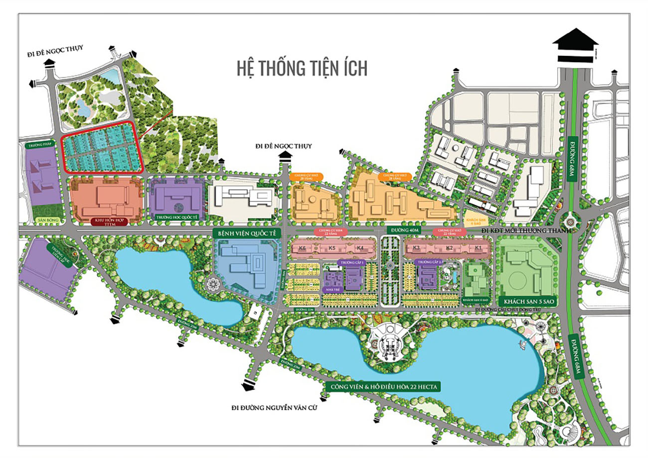 Tiện ích The Magnolia Long Biên